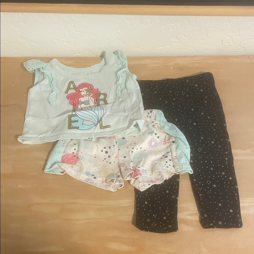 Disney baby girl set (12 Months)